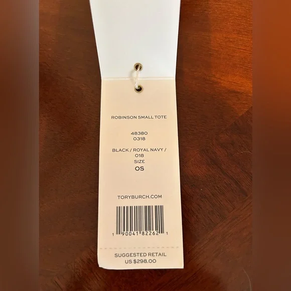 Tory Burch Small Robinson Tote - Picture 9 of 12